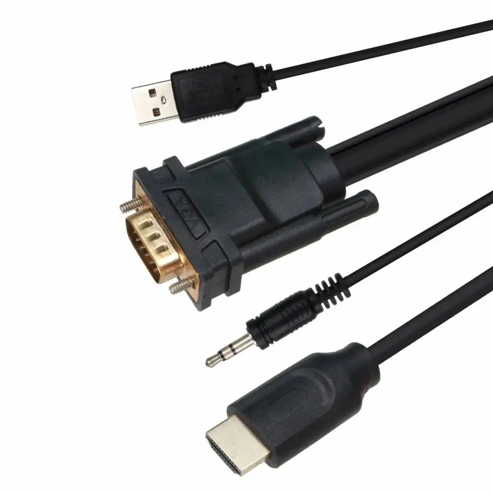 VCom Kabel VGA M / HDMI M - CG493A-1.8m