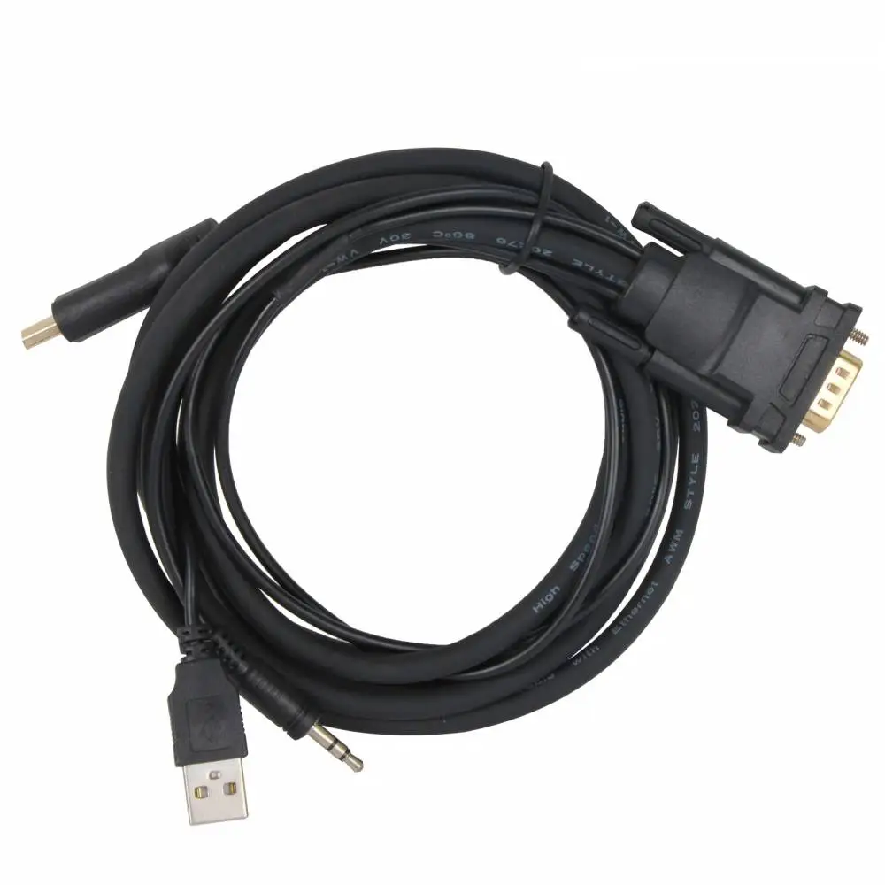 VCom кабел VGA M / HDMI M - CG493A-1.8m