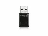 Безжичен адаптер TP-LINK TL-WN823N, 300 Mbps, USB, Вградена антена