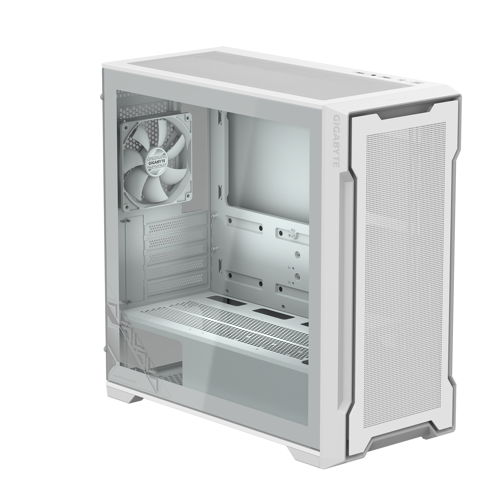 Кутия Gigabyte C102 Glass ICE Mid-Tower