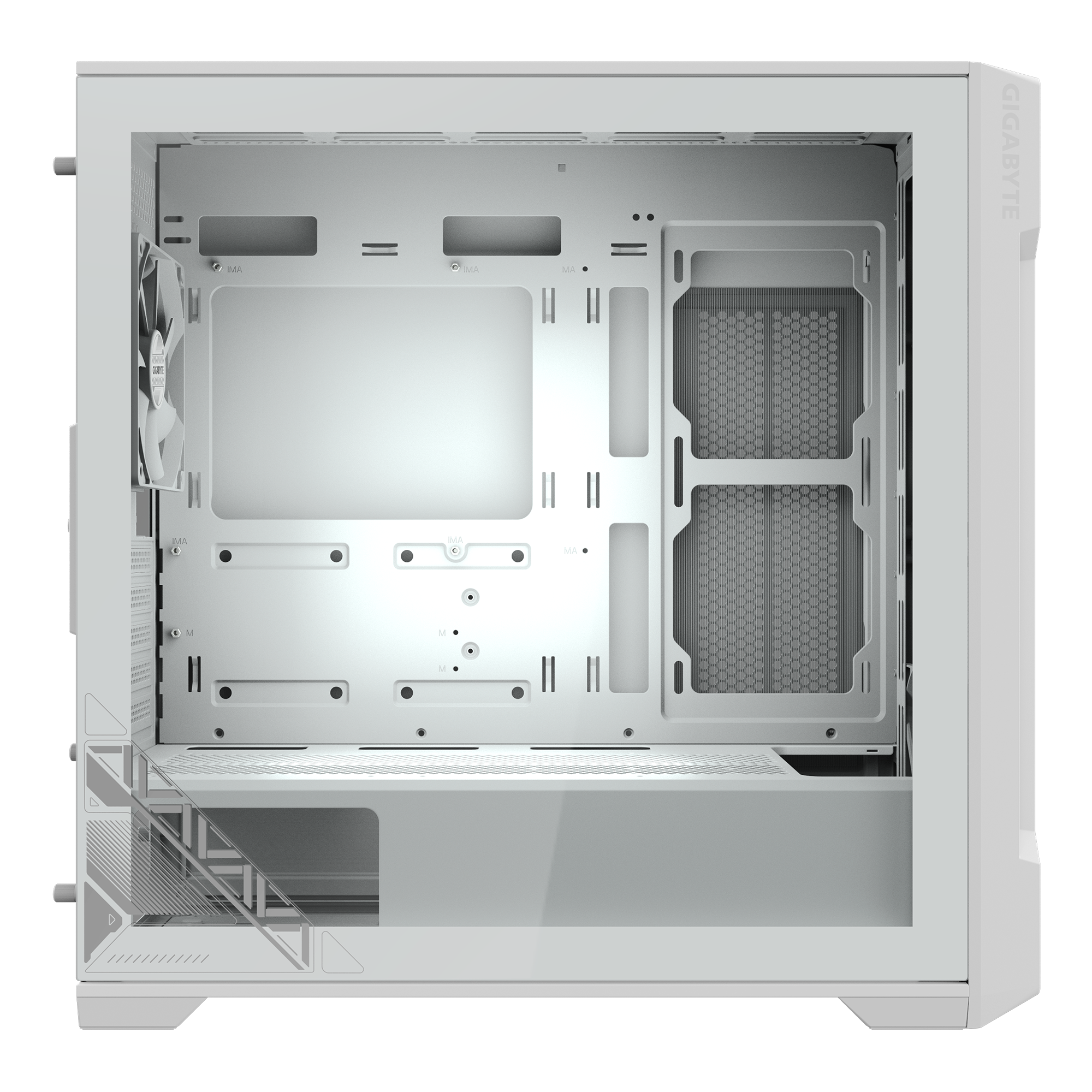 Кутия Gigabyte C102 Glass ICE Mid-Tower