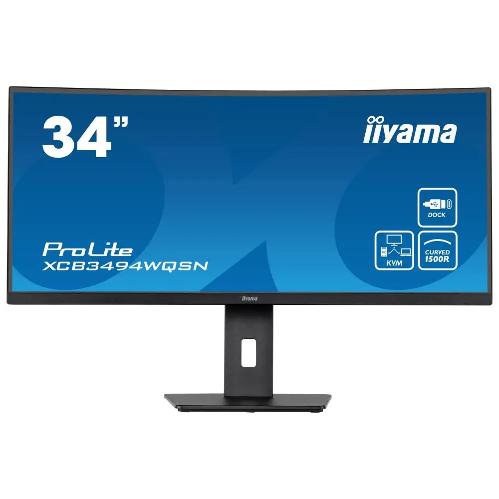Монитор IIYAMA XCB3494WQSN-B5 34", VA, WQHD 3440x1440, 120Hz, 0.4ms, HDMI, DP, USB3.0