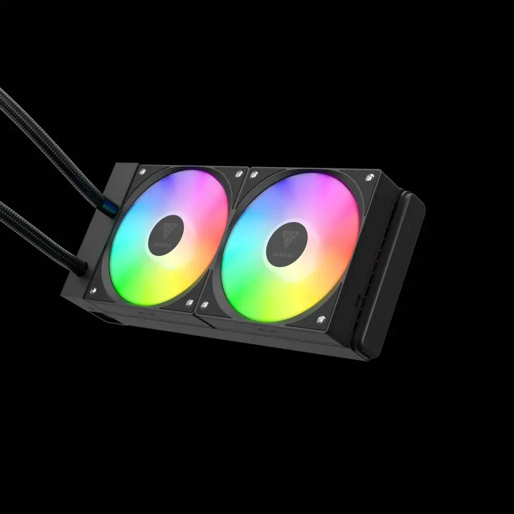 Водно охлаждане за процесор Gamdias Chione E4-240 Water Cooling LCD Screen A-RGB