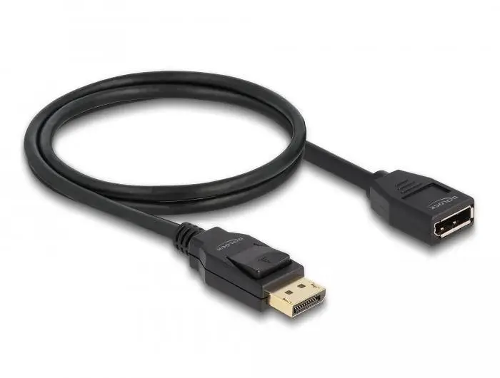 Verlängerungskabel Delock DisplayPort 1.2 männlich - DisplayPort weiblich