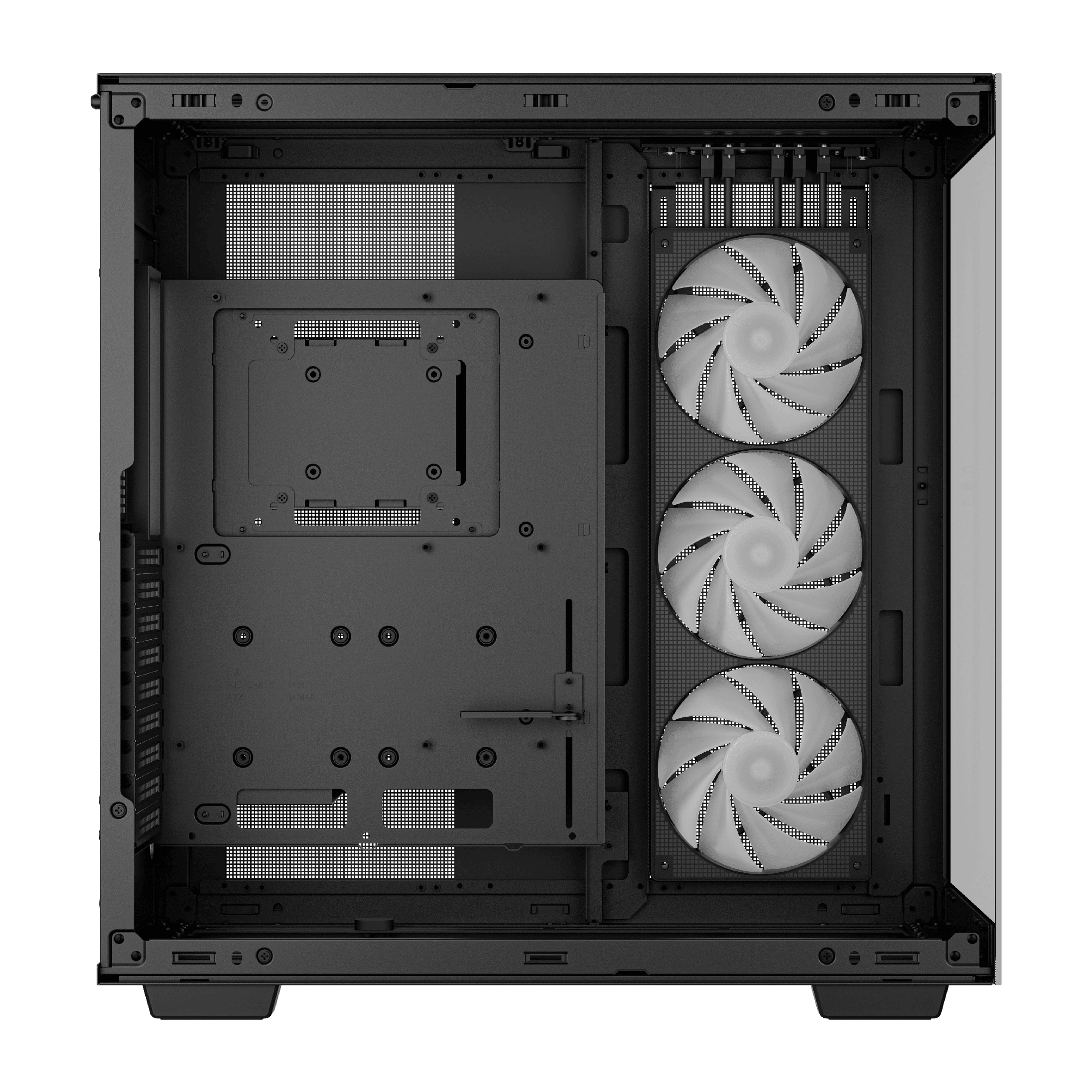 Кутия DeepCool CH780 Dual-Chamber Case E-ATX
