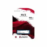 Диск SSD Kingston NV3 500GB M.2 2280 NVMe PCIe Gen 4.0 x4 - SNV3S/500G