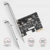 Контролер ESTILLO AXAGON PCES-SJ2, PCI-ex, За 2 бр. вътрешни SATA 6G порта
