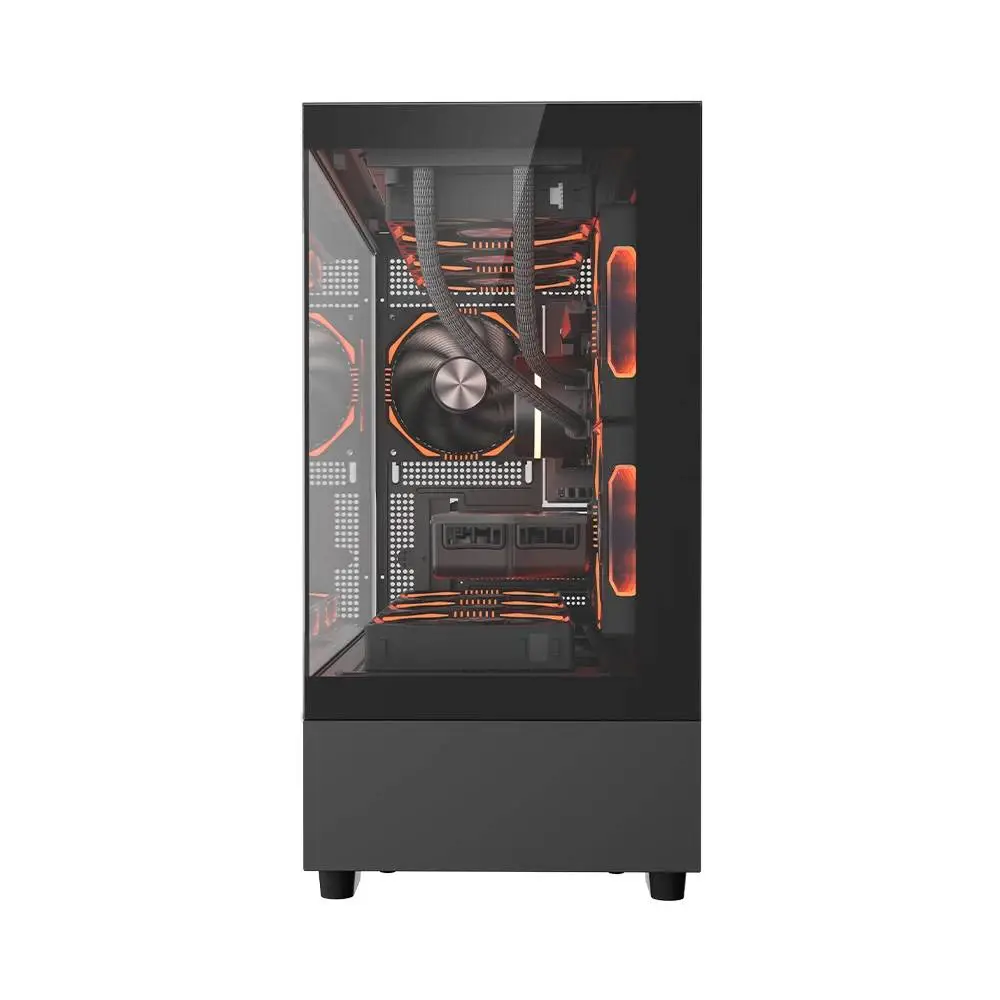 Кутия 1stPlayer MIKU Mi5 Black Case mATX