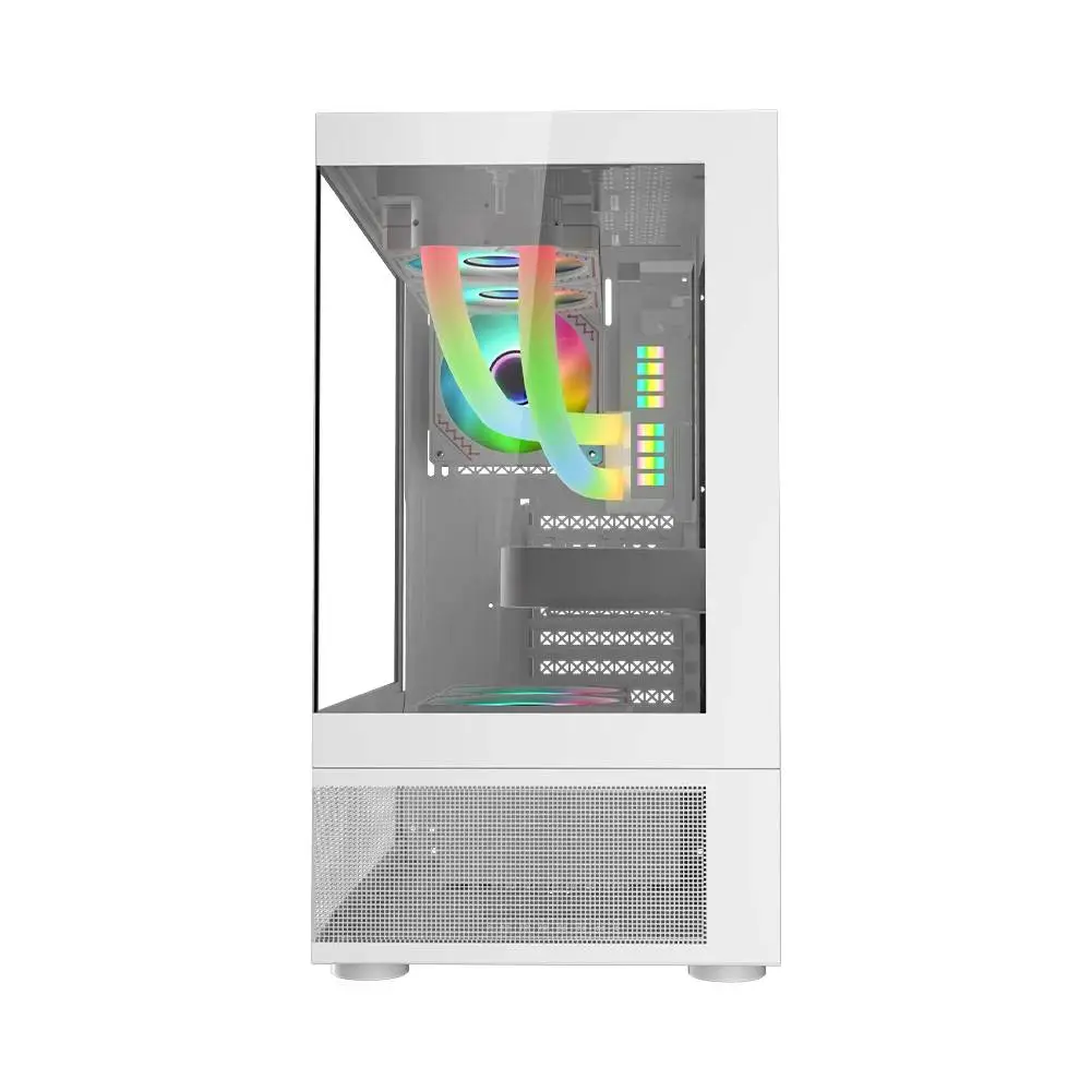 Кутия 1stPlayer MIKU Mi7-A White Case ATX Reversed fans included