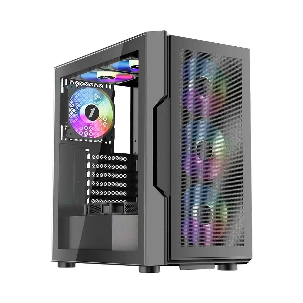 Кутия 1stPlayer TRILOBITE T7-P Case ATX 4 fans included
