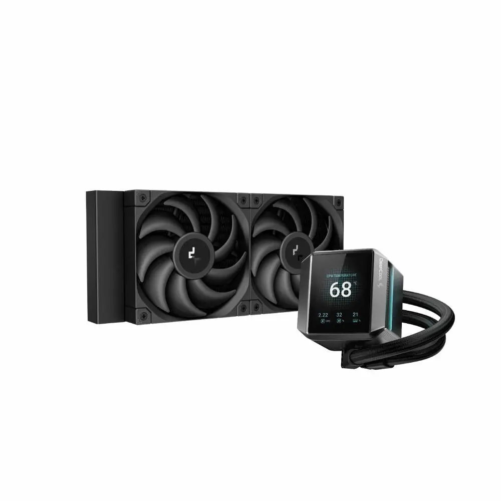 Водно охлаждане за охлаждане DeepCool MYSTIQUE 240 Water Cooling LCD Screen A-RGB