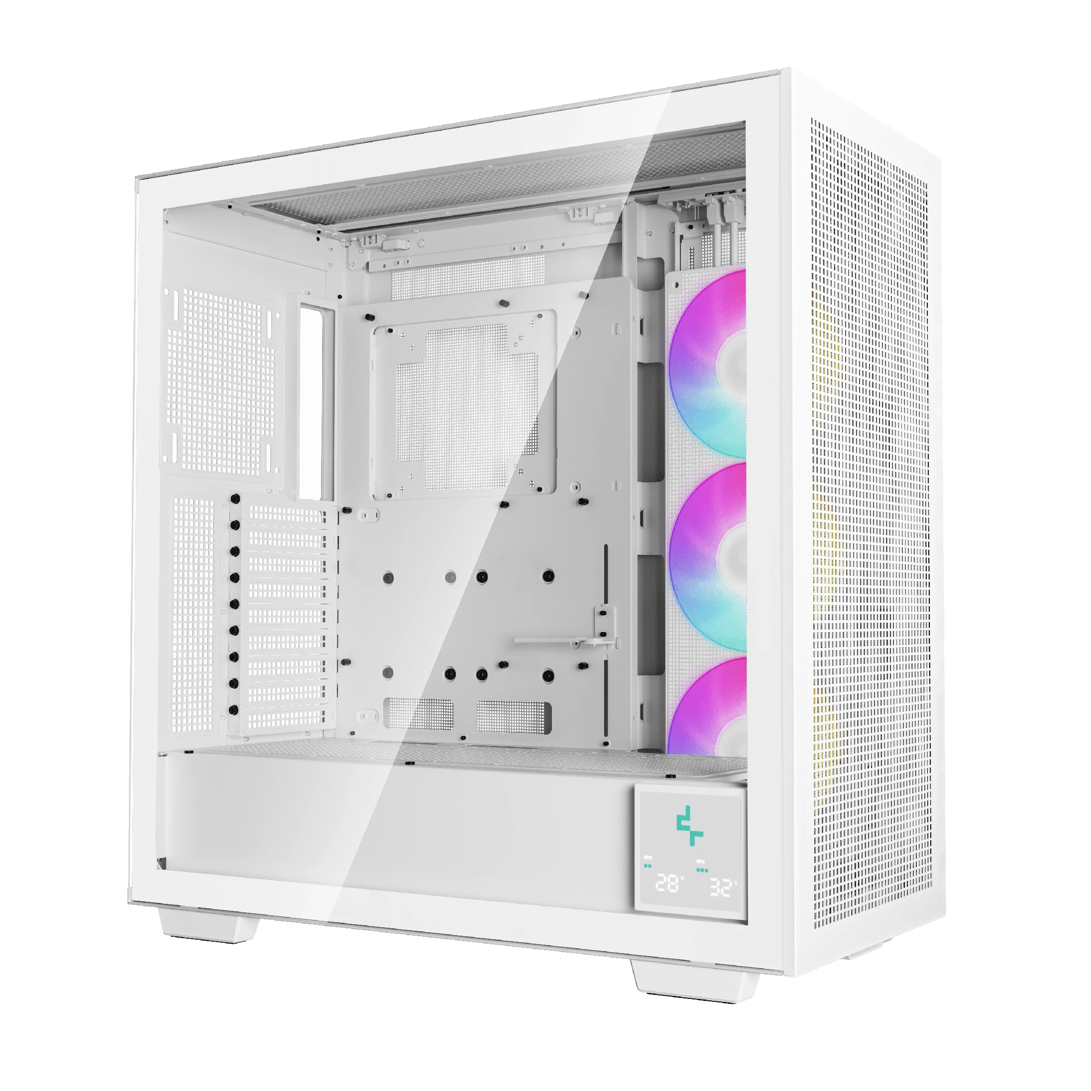 Кутия DeepCool MORPHEUS White Dual-Chamber Case E-ATX