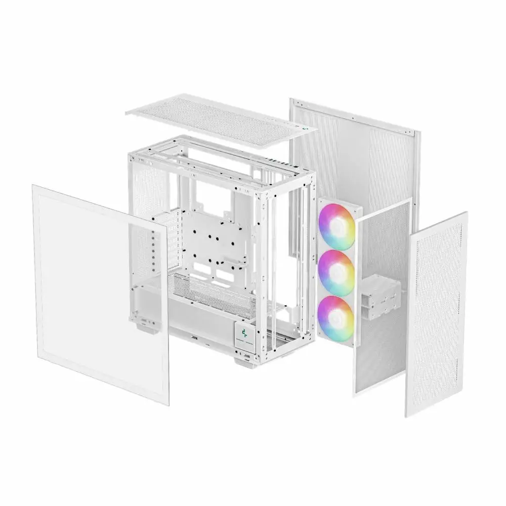 Кутия DeepCool MORPHEUS White Dual-Chamber Case E-ATX