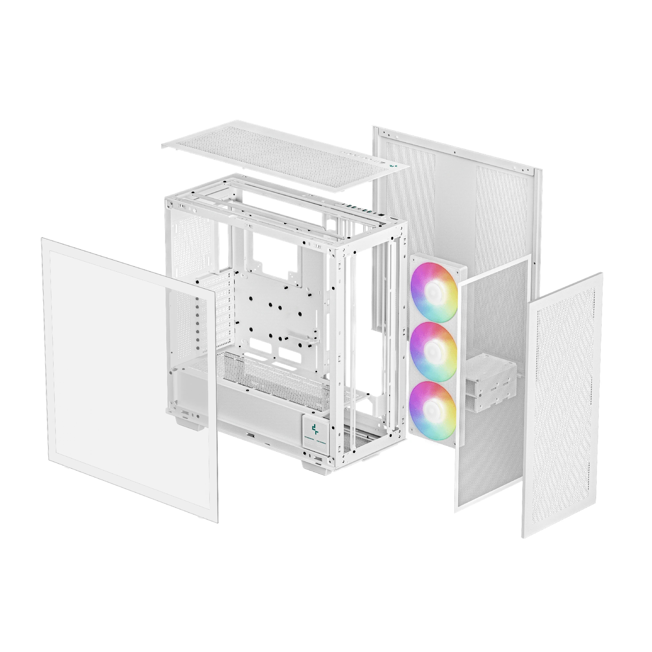 Кутия DeepCool MORPHEUS White Dual-Chamber Case E-ATX