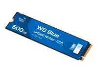 Диск SSD WD Blue SN580 NVMe 500GB M.2 2280 PCIe Gen4 - WDS500G3B0E