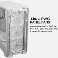 Кутия COUGAR MX600 RGB White - CG3857C900002