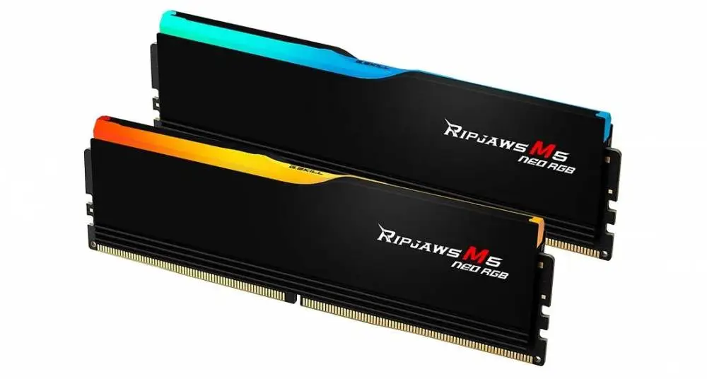 Μνήμη G.SKILL Ripjaws M5 Neo RGB Black 32GB (2x16GB) DDR5 6000MHz CL36 EXPO - GSKILL-F5-6000J36-RM5NRK