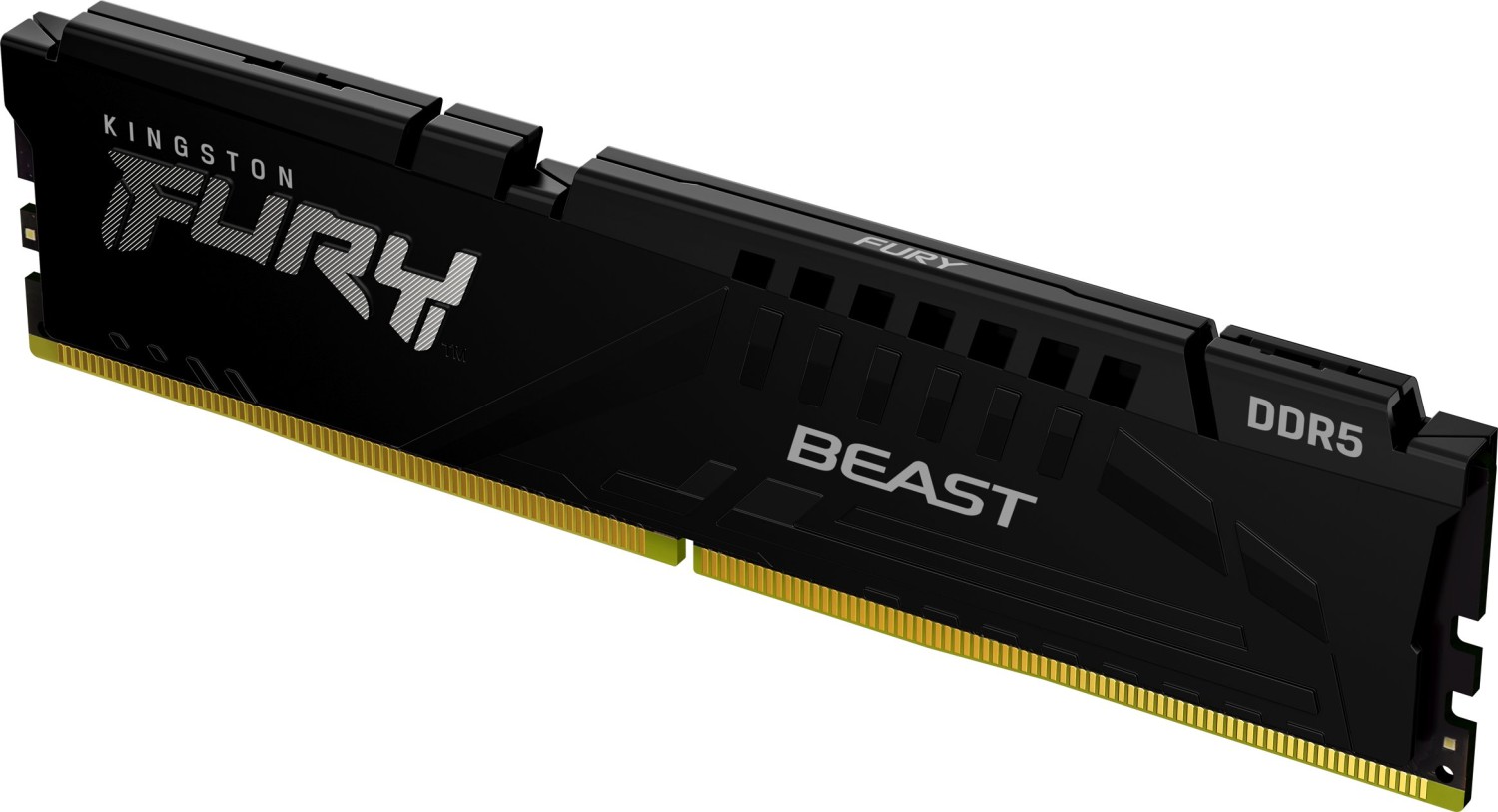 Памет Kingston FURY Beast Black 16GB (1x16GB) DDR5 6000MHz CL36 EXPO - KF560C36BBE2-16 