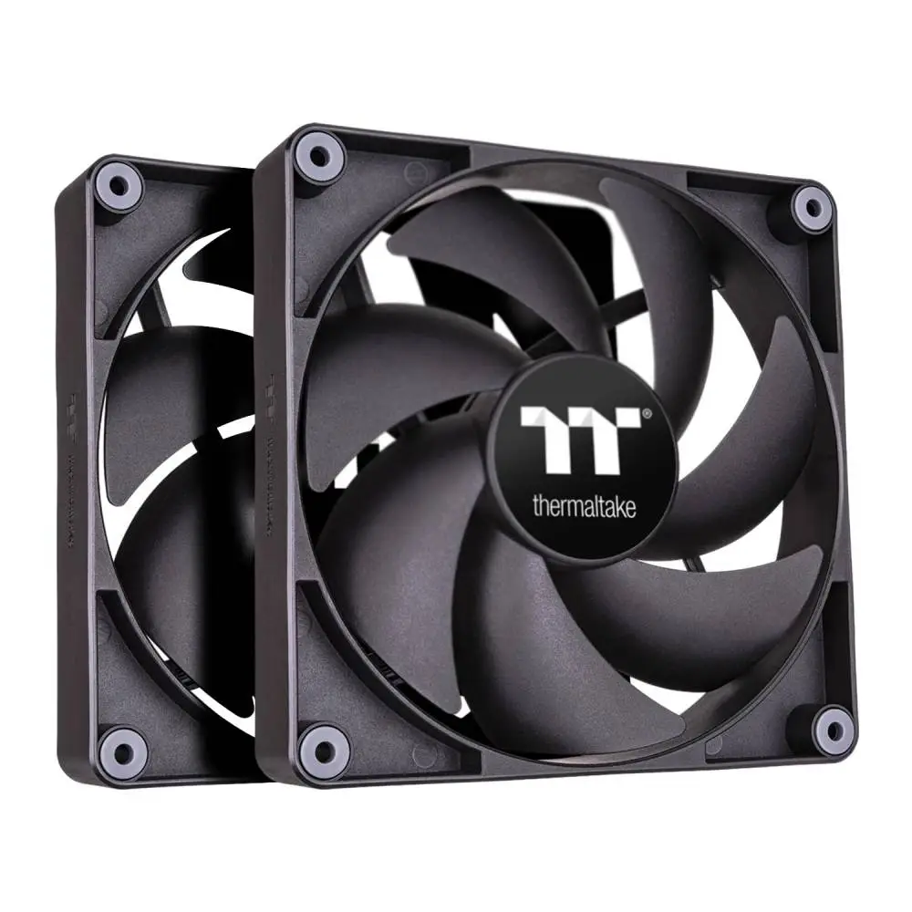 Вентиалтори Thermaltake CT120 PC Cooling Fan 2 Pack 120mm Black