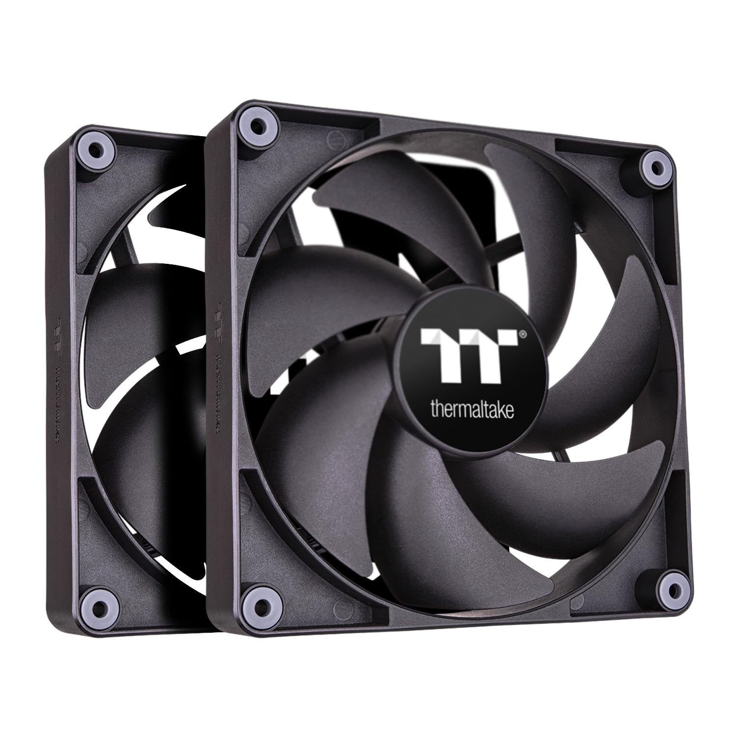 Вентиалтори Thermaltake CT120 PC Cooling Fan 2 Pack 120mm Black