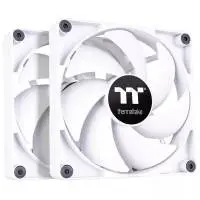 Вентиалтори Thermaltake CT120 PC Cooling Fan 2 Pack 120mm White - CL-F151-PL12WT-A