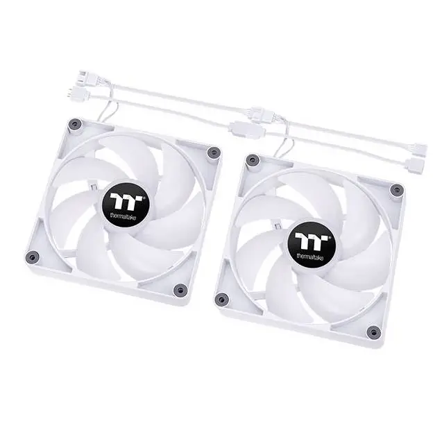 Вентилатори Thermaltake CT120 ARGB Sync PC Cooling Fan 2 Pack 120mm White - CL-F153-PL12SW-A