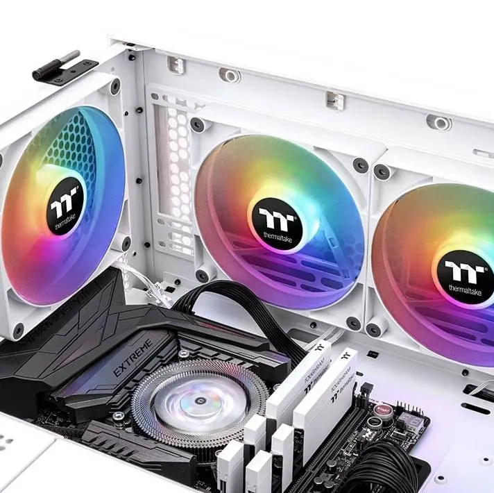 Вентилатори Thermaltake CT120 ARGB Sync PC Cooling Fan 2 Pack 120mm White - CL-F153-PL12SW-A