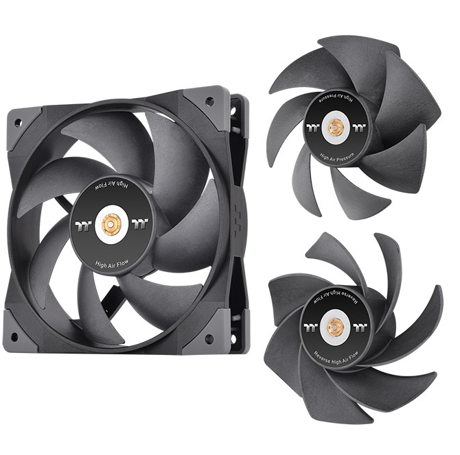Вентилатор Thermaltake SWAFAN GT12 PC Cooling Fan TT Premium Edition 1 Pack - CL-F155-PL12BL-A 