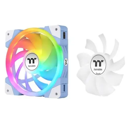 Вентилатори Thermaltake SWAFAN EX12 ARGB TT Premium Edition 3 Fan Pack Hydrangea Blue ( 25th Anniversary Edition )