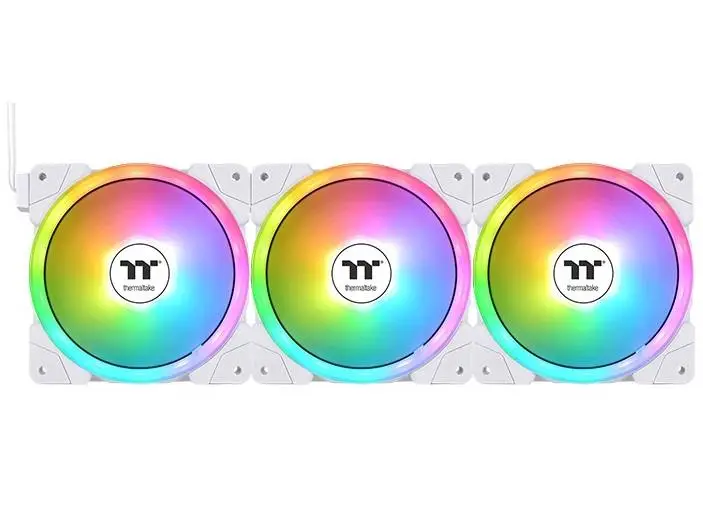 Вентилатори Thermaltake SWAFAN EX12 ARGB TT Premium Edition 3 Fan Pack White - CL-F169-PL12SW-A