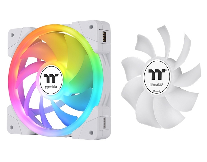 Вентилатори Thermaltake SWAFAN EX12 ARGB TT Premium Edition 3 Fan Pack White - CL-F169-PL12SW-A