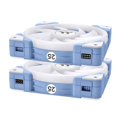 Вентилатори Thermaltake SWAFAN EX14 ARGB TT Premium Edition 3 Fan Pack Hydrangea Blue ( 25th Anniversary Edition )
