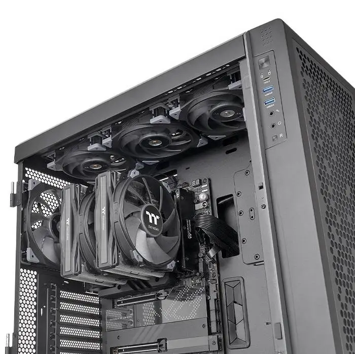 Охладител за процесор Thermaltake TOUGHAIR 710 Gray - CL-P110-CA14GM-A
