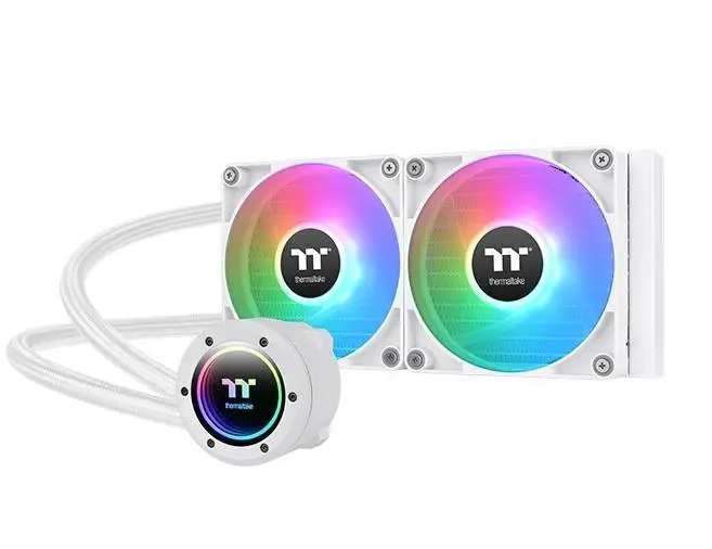 Водно охлаждане за процесор Thermaltake TH240 ARGB Sync V2 CPU Liquid Cooler Snow Edition - CL-W364-PL12SW-A