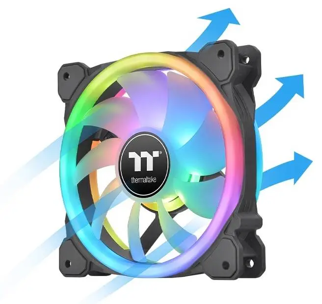 Вентилатори Thermaltake SWAFAN 12 RGB Radiator Fan TT Premium Edition 3 Pack - CL-F137-PL12SW-A