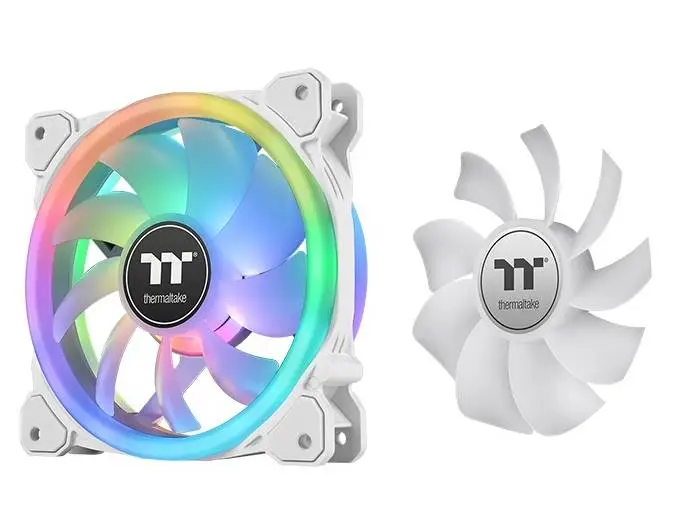 Вентилатори Thermaltake SWAFAN 12 RGB Radiator Fan TT Premium Edition 3 Pack White - CL-F145-PL12SW-A