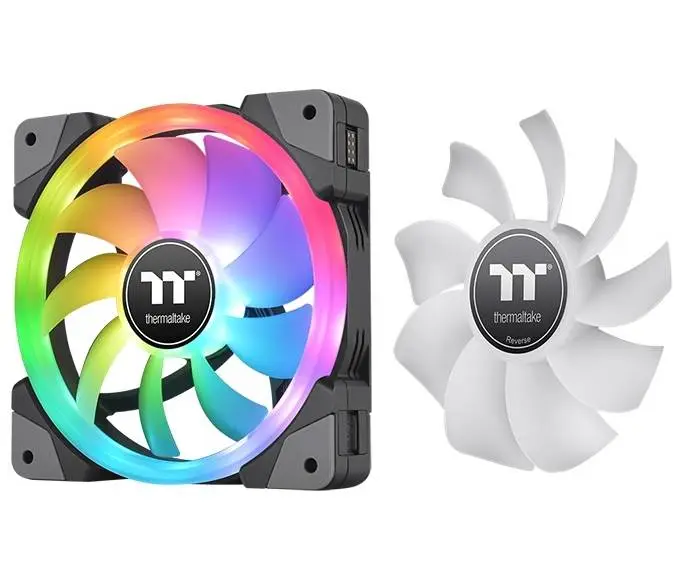 Вентилатори Thermaltake SWAFAN EX12 RGB PC Cooling Fan TT Premium Edition 3 Pack - CL-F143-PL12SW-A