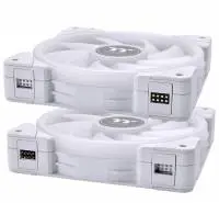 Вентилатори Thermaltake SWAFAN EX12 RGB PC Cooling Fan TT Premium Edition 3 Pack White - CL-F161-PL12SW-A