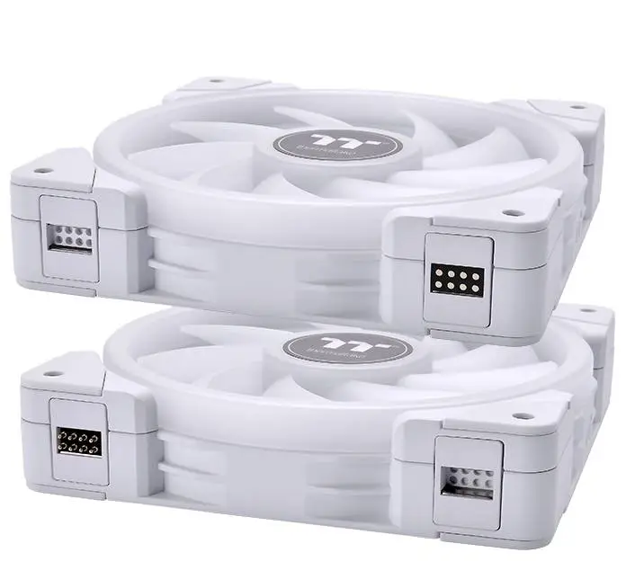 Вентилатори Thermaltake SWAFAN EX12 RGB PC Cooling Fan TT Premium Edition 3 Pack White - CL-F161-PL12SW-A