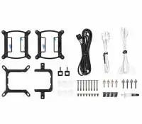 Водно охлаждане за процесор Thermaltake TH240 V2 Ultra ARGB Sync CPU Liquid Cooler Snow Edition - CL-W404-PL12SW-A