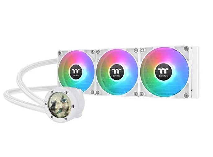 Воден охладител за процесор Thermaltake TH360 V2 Ultra ARGB Sync CPU Liquid Cooler Snow Edition - CL-W405-PL12SW-A