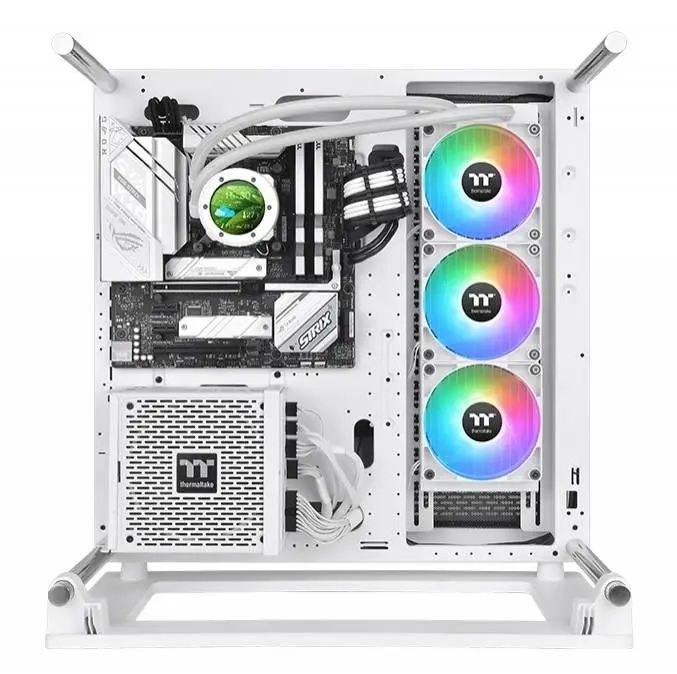 Воден охладител за процесор Thermaltake TH360 V2 Ultra ARGB Sync CPU Liquid Cooler Snow Edition - CL-W405-PL12SW-A
