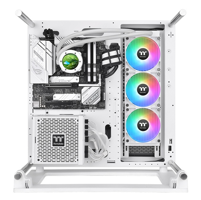 Воден охладител за процесор Thermaltake TH360 V2 Ultra ARGB Sync CPU Liquid Cooler Snow Edition - CL-W405-PL12SW-A