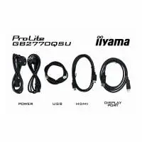 Монитор IIYAMA GB2770QSU-B6, 27", IPS, WQHD 2560x1440, 180Hz, 0.2ms, USB, Adaptive Sync