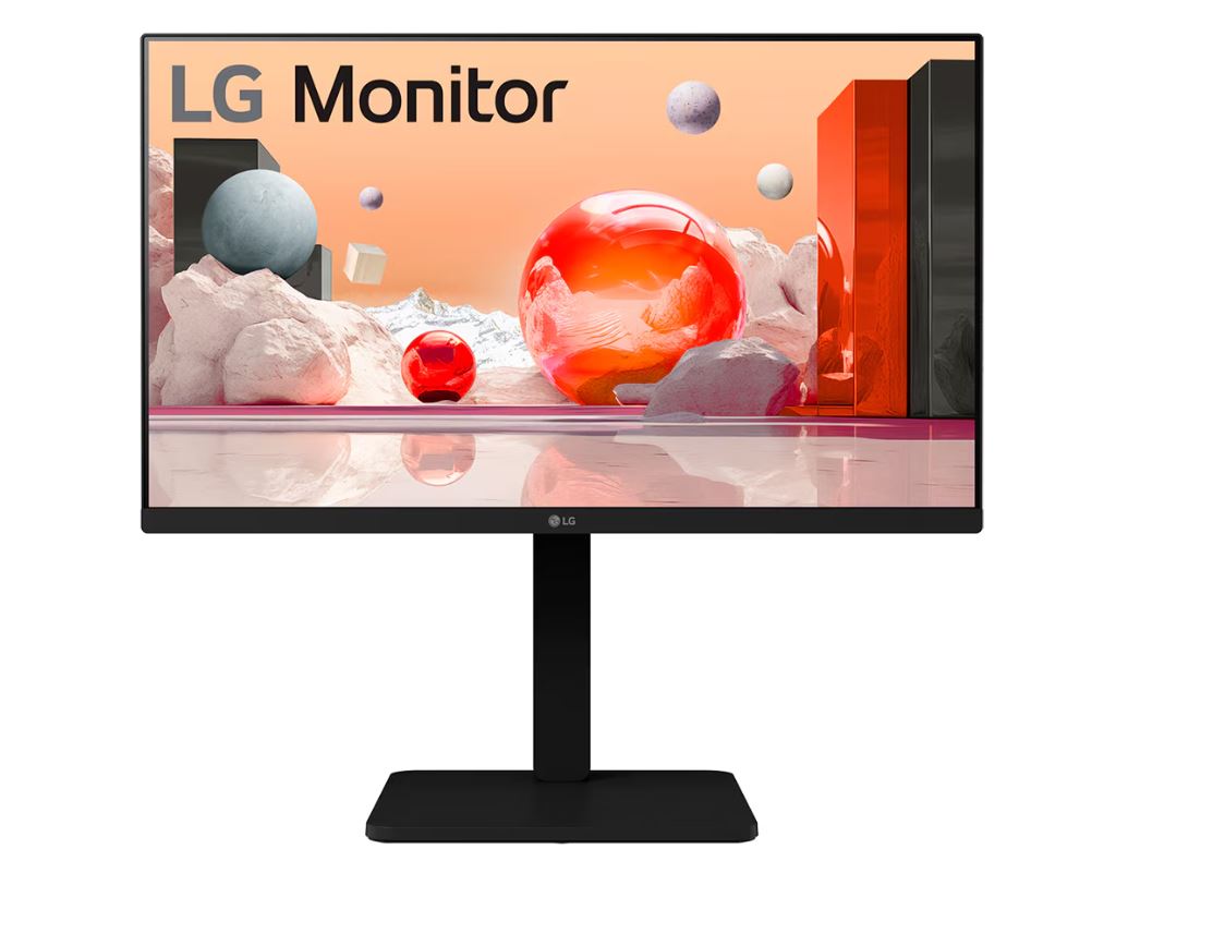 Монитор LG 24BA550-B, 23.8", IPS, FHD 1920x1080, 100Hz, HDMI, DP, CLI, sRGB 95%