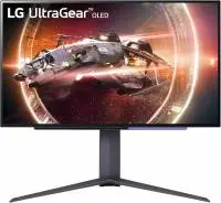 Монитор LG 27GS95QE-B, 27", OLED, QHD 2560x1440, 240Hz, 0.03ms, HDR, AMD FreeSync/G-Sync, DP, HDMI, USB