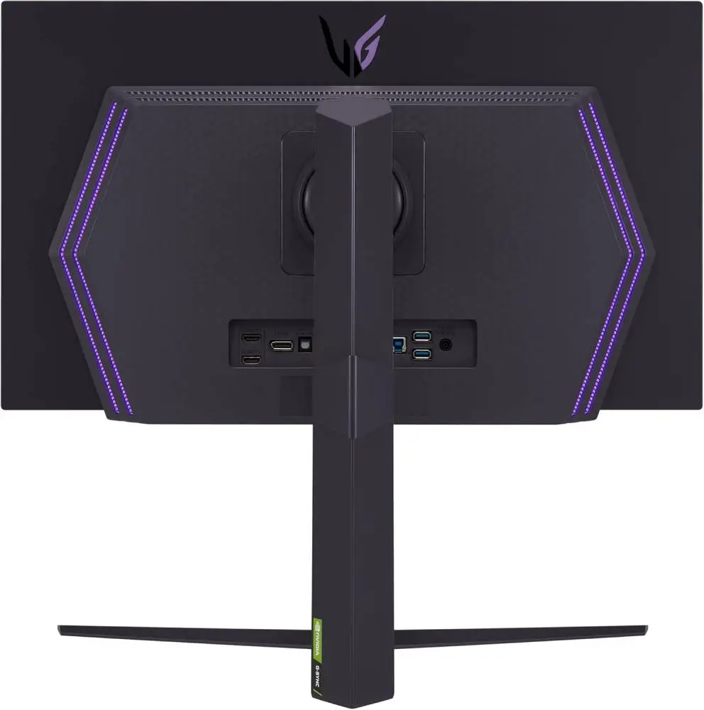Монитор LG 27GS95QE-B, 27", OLED, QHD 2560x1440, 240Hz, 0.03ms, HDR, AMD FreeSync/G-Sync, DP, HDMI, USB