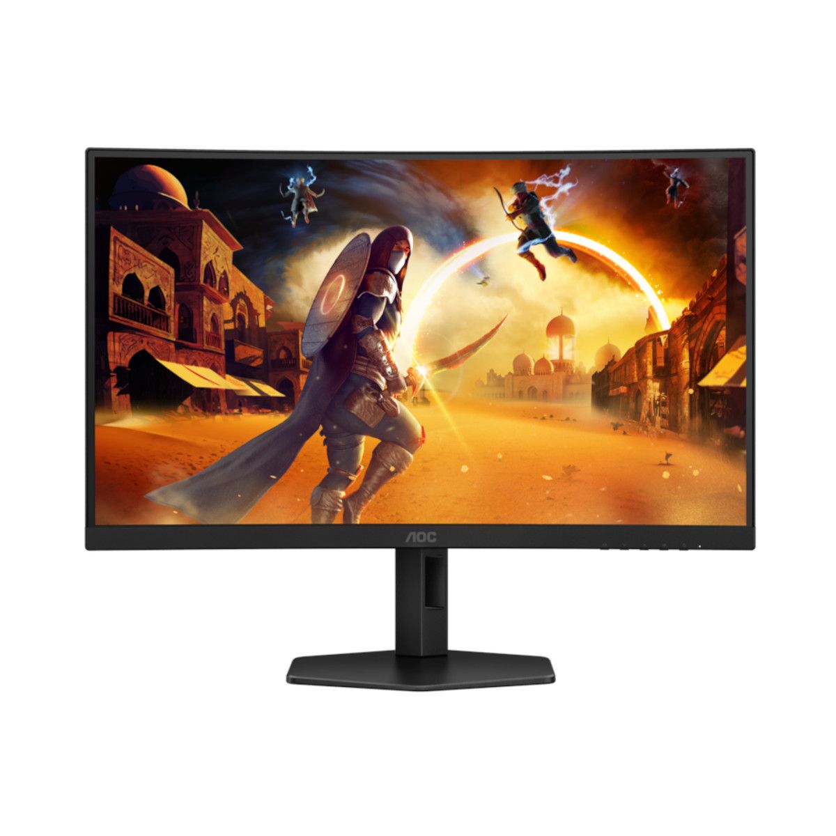Монитор AOC CQ27G4X 27", VA, QHD 2560x1440, 180Hz, 0.5ms, HDR10, Adaptive Sync