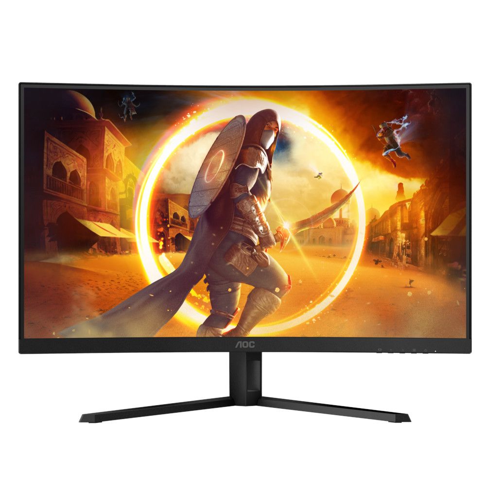 Монитор AOC CQ32G4VE 31.5", VA Curved, QHD 2560x1440, 180Hz, 0.5ms, HDR10, Adaptive Sync 