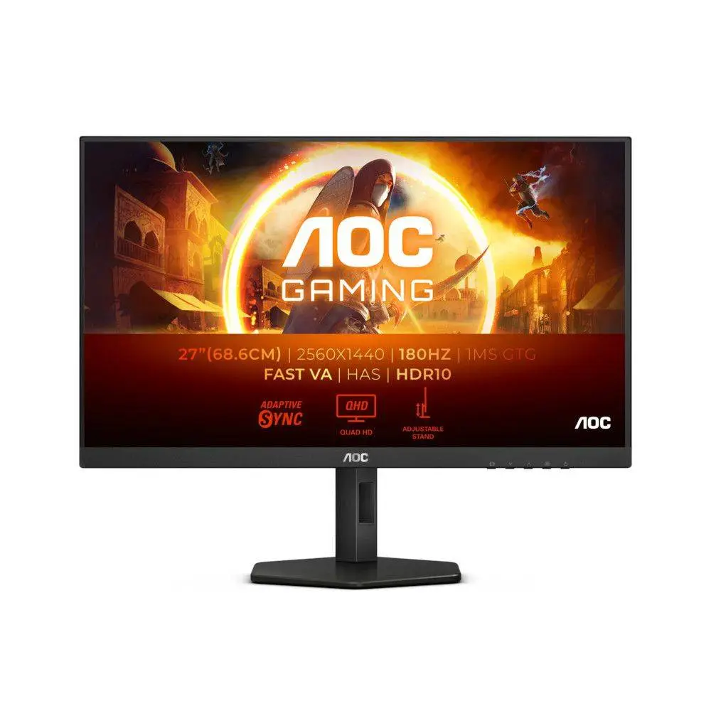 Οθόνη AOC Q27G4XN 27", VA, QHD 2560x1440, 180Hz, 0.5ms, HDR10, AMD FreeSync
